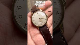 Longines1945 Heritage Classic shortsfeed youtubeshorts swisswatches foolsgarden longines [upl. by Alyce109]