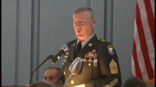 Army ROTC 2009  CSM Jeffrey J Mellinger Part 2 of 5 [upl. by Jermayne713]