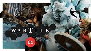 WARTILE  Lets Play 01  Epic Viking Strategy Gameplay RTS [upl. by Laughry]