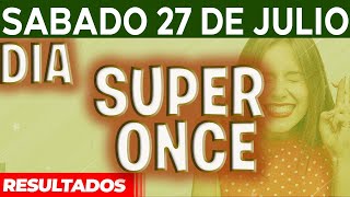 Resultado del SUPER ONCE Sorteo 1 Sorteo 2 del Sábado 27 de Julio del 2024 [upl. by Ennaeirrac85]