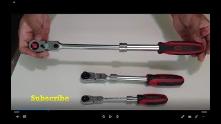 Extendable Ratchets from KS Tools Cheap German Tools with Good quality [upl. by Osana]