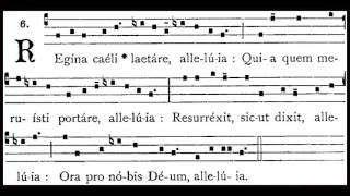 Regina Caeli  Gregorian Chant [upl. by Kwang]