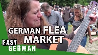 German Flea Market  Easy German 37 [upl. by Genia]