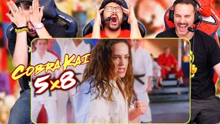 COBRA KAI 5x8 REACTION Season 5 Episode 8 Breakdown amp Review  Samantha Vs Devon Kenny Vs Hawk [upl. by Stonwin]