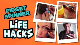 Fidget Spinner LIFE HACKS  Pass or FAIL  The Holderness Family [upl. by Isaak]