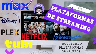 PLATAFORMAS DE STREAMING QUE USO INCLUYENDO VARIAS QUE SON GRATIS ✨📺 [upl. by Ahsimot637]