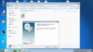 Tutorial como instalar MySQL 50  Administrador [upl. by Auqenehs]