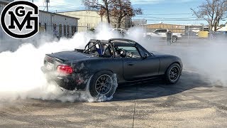 World Record Turbo LS Swapped Miata  GAS MONKEY GARAGE  AutoFocus Ep 003 [upl. by Betteann]