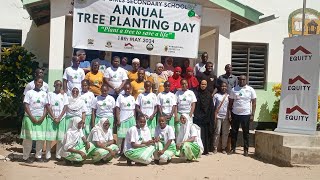 National Tree Planting Day At Lamu Girls [upl. by Rozanna]