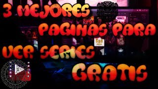 MEJORES PAGINAS PARA VER SERIES Y PELICULAS GRATIS PC [upl. by Dinan578]