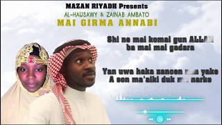 ZAINAB AMBATO FT ALHAUSAWY Mai Girma annabi [upl. by Zetrac516]