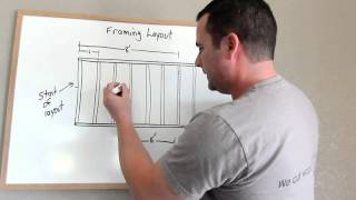 Framing Tip and an Introduction to Stud Layout [upl. by Neibaf]