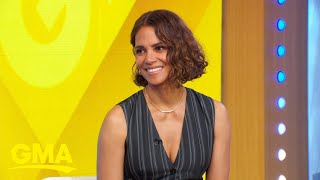 Halle Berry discusses menopause [upl. by Ocirled]