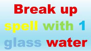 Break anyone’s relationship especially your ex’s with 1 glass of water [upl. by Butterworth]