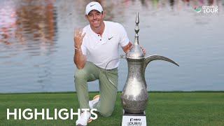 Rory McIlroy Final Round Highlights  2024 Hero Dubai Desert Classic [upl. by Bitthia]