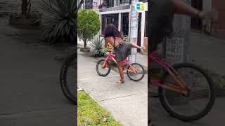 Stealing a bicycle gone wrong 😂🤪 [upl. by Iah]