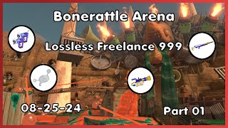 Splatoon 3  Lossless Freelance 9s  Bonerattle Arena  Part 01 082524 [upl. by Ynnot]