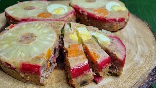 EVERLASTING MARIKINA RECIPE Pinoy Meatloaf [upl. by Yliak832]