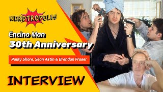 Pauly Shore Celebrates 30 Years Of Encino Man Starring Sean Astin And Brendan Fraser [upl. by Noraed]