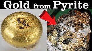 How To Get Gold from Pyrite Iron Sulfide ask Jeff Williams [upl. by Sucramej]