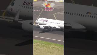 Eurowings Fantastic long Takeoff [upl. by Sinaj719]