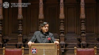 Dr Shashi Tharoor  Looking Back at the British Raj in India [upl. by Aerdnak]