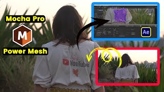 After effect Mocha pro Power Mesh  Tutorial in Hindi  aftereffects editing tutorial [upl. by Whipple193]