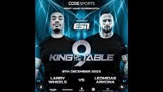 KOTT 9 Devon Larratt vs Georgi Tsevtkov Larry Wheels vs Leonidas Arkona plus Sarah Collins matchup [upl. by Norbie]