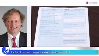 Impôts  voici comment corriger une erreur sur sa déclaration de revenu [upl. by Armond489]