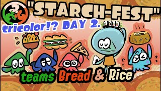 yummy brioche bread mmm seafood paella risotto SOURDOUGH BREAD BOWLS Splatoon 3 Splatfest [upl. by Tiga]