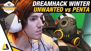 UNWANTED vs PENTA  Poule A ► Overwatch Dreamhack Winter 2016 [upl. by Spanjian]