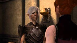 Dragon Age II Act 2  Fenris Rival Mage Romance Scene [upl. by Erehpotsirhc298]