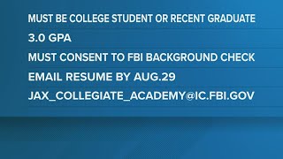 FBI is hosting collegiate academy giving students behind the scene look [upl. by Nesline478]