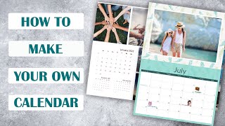 How to Make Your Own Calendar with Photos and Holidays [upl. by Chipman]