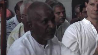 Maestro layaraja At Ramanashram 09012012 [upl. by Annahsit982]