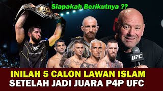 SANGAR BRO  Inilah 5 Calon Lawan Islam Makhachev Berikutnya Di UFC  BERITA UFC TERBARU [upl. by Rider]