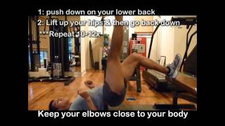 Exercises for Lower Back Pain 8  Hamstring Exercises for Low Back Pain [upl. by Nosyt617]