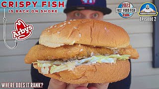 Arbys® Crispy Fish Sandwich Review 🐟🥪  2023 Fast Food Fish Sandwich Rankings  theendorsement [upl. by Sigrid284]