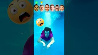 Football Players Epic Water Jump Challenge 🥶 [upl. by Maryn]