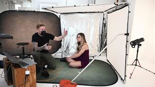 Lighting subjects at ground level with Seth Miranda  Lighting Control Solutions  Manfrotto [upl. by Cas]