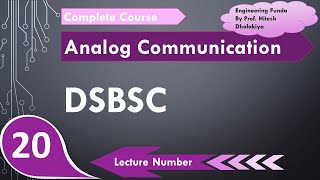 Tutorial 5 DSB SC  Hindi Urdu  Communication System by Raj Kumar Thenua [upl. by Siuqaj]