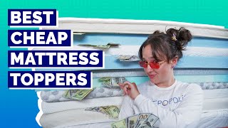 Best Cheap Mattress Topper  Our Top 5 Picks [upl. by Linehan234]