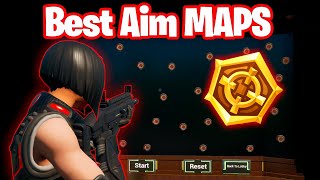 BEST AIM TRAINING MAPS  FORTNITE CREATIVE CHAPTER 2 WITH CODES [upl. by Noram]