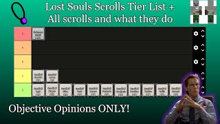 Lost Souls Scrolls Tier List  What All Scrolls Do ┃ Roblox [upl. by Lonnard718]