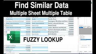 How TO Use Fuzzy Lookup from Microsoft Office [upl. by Atat16]