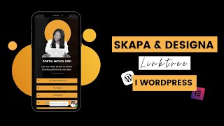 LINKTREE  Skapa och designa din egen linktree med WORDPRESS [upl. by London]