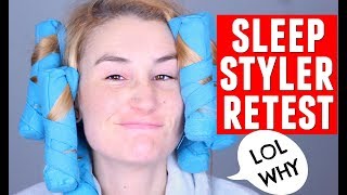 SLEEP STYLER LONG RETEST  HONEST REVIEW [upl. by Valeta]