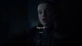 Lyanna Mormont Confronts Jon Snow Bending the Knee to Daenerys gameofthrones got shorts [upl. by Haim393]