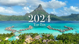 Top 10 Places To Visit in 2024 Travel Year [upl. by Idyak]