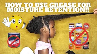 Is your little ones hair still DRY using grease watch this [upl. by Zetra]